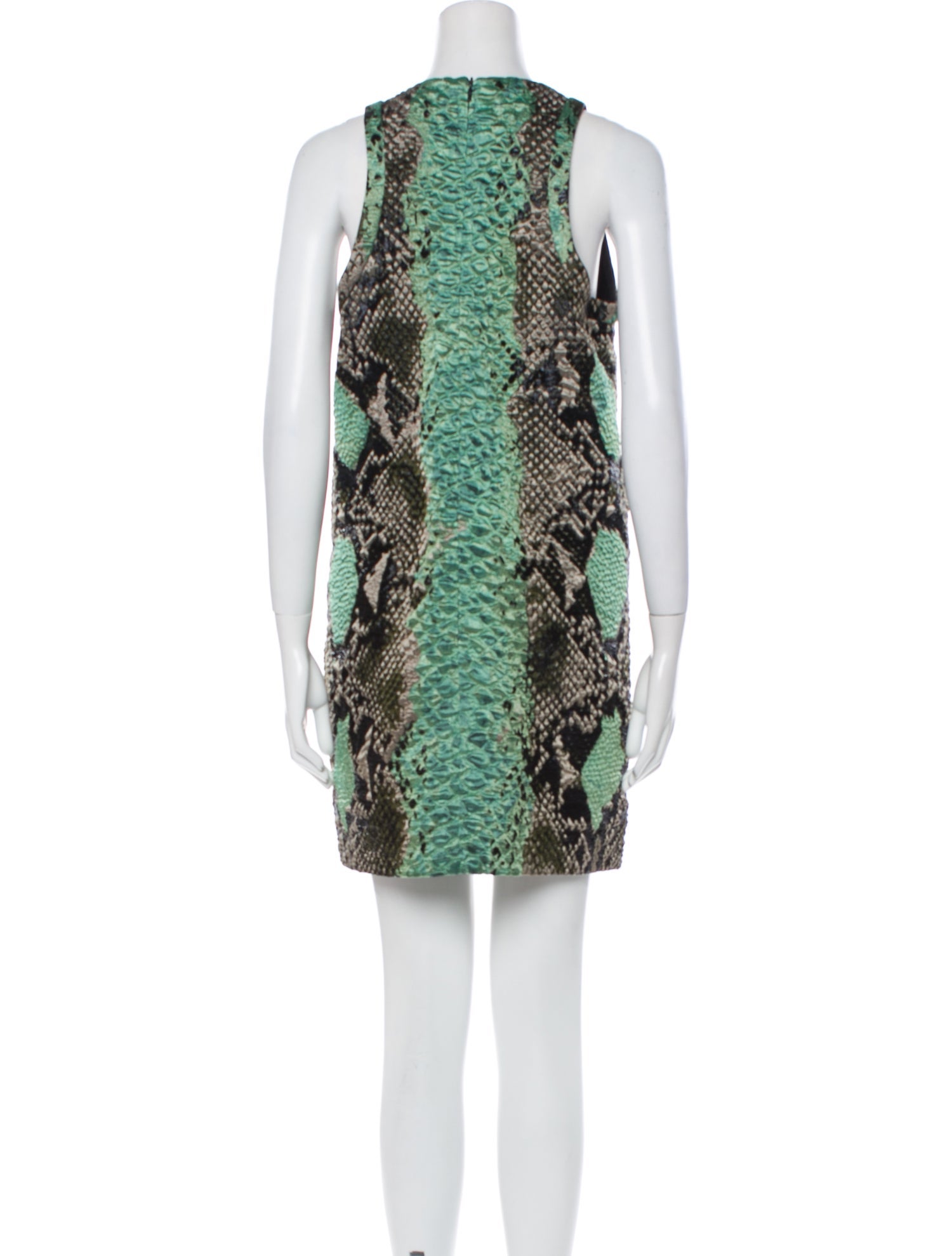 Gucci Animal Print Mini Dress